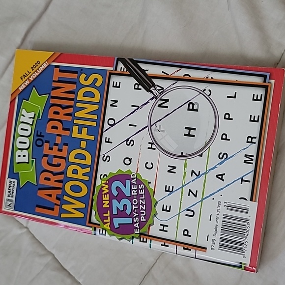 Three Large Print Crossword Puzzles - Picture 5 of 5